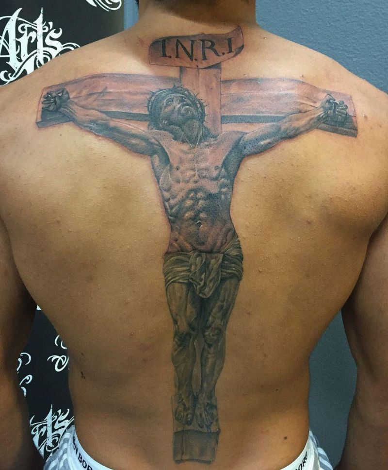 30 Perfect Jesus Cross Tattoos You Must Try