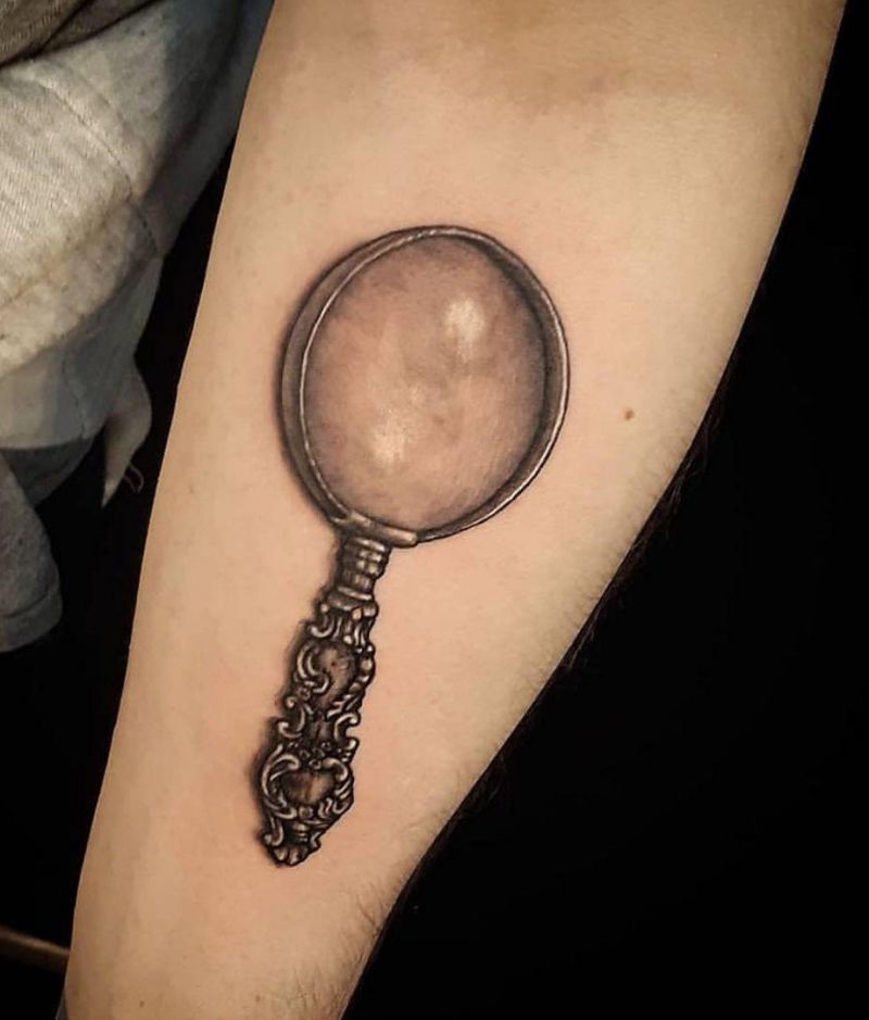 30 Perfect Magnifying Glass Tattoos Make You Attractive