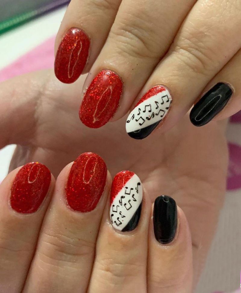 30 Gorgeous Music Nail Art Designs You Must Love