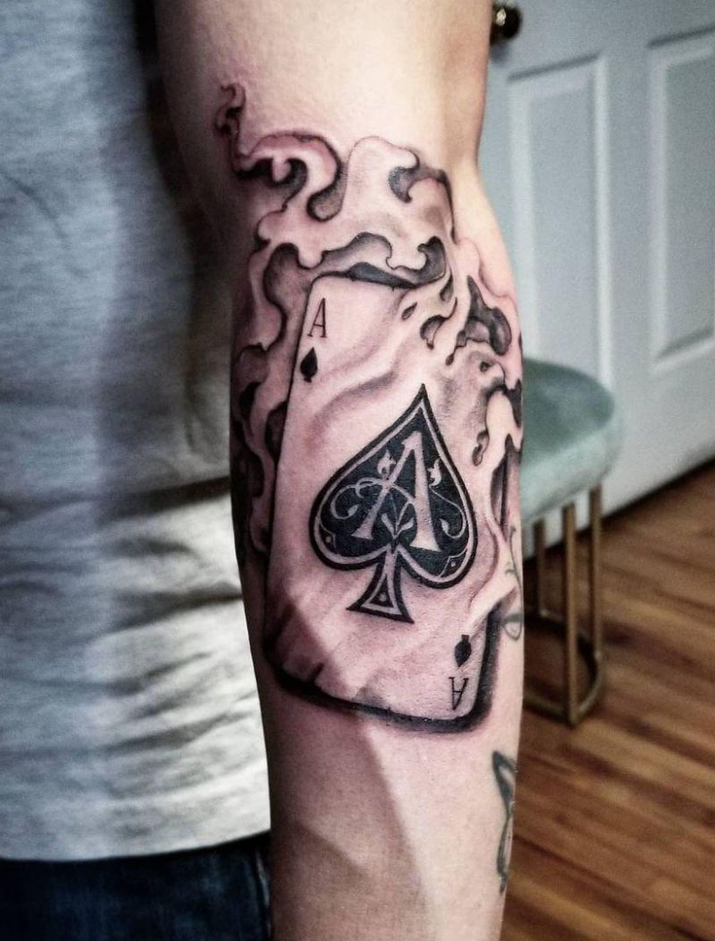 30 Pretty Playing Card Tattoos You Need to Copy