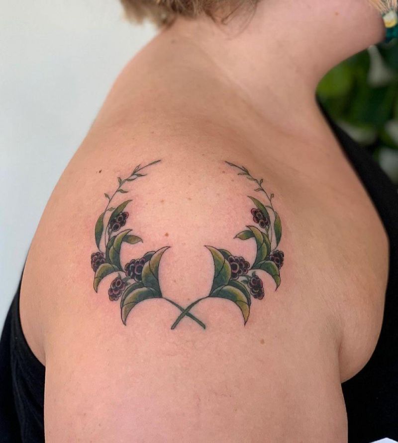 30 Perfect Wreath Tattoos Make You Attractive