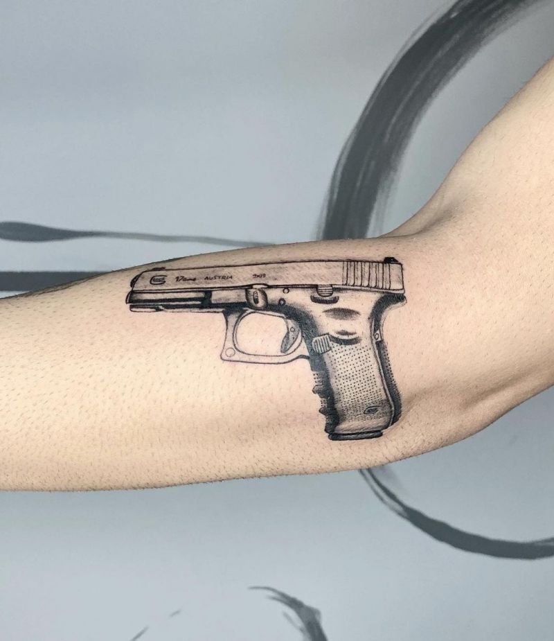 30 Pretty Glock Tattoos You Must Try