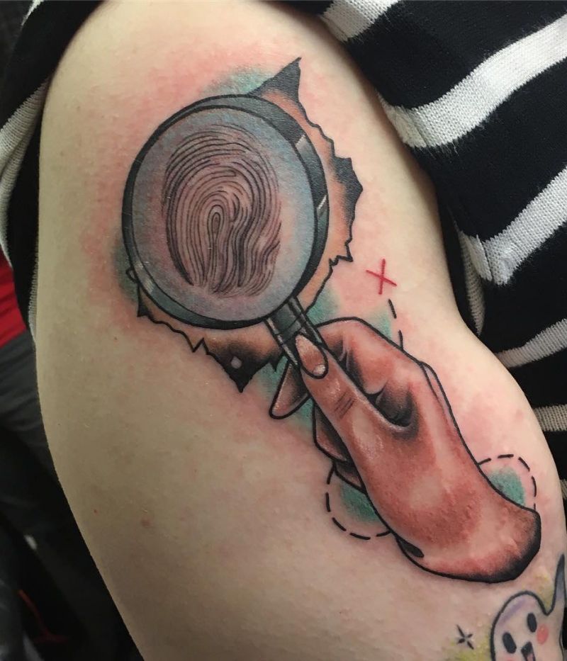 30 Perfect Magnifying Glass Tattoos Make You Attractive