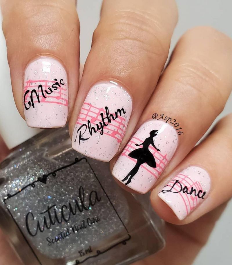 30 Gorgeous Music Nail Art Designs You Must Love