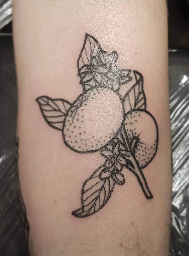 30 Pretty Orange Blossom Tattoos You Can Copy