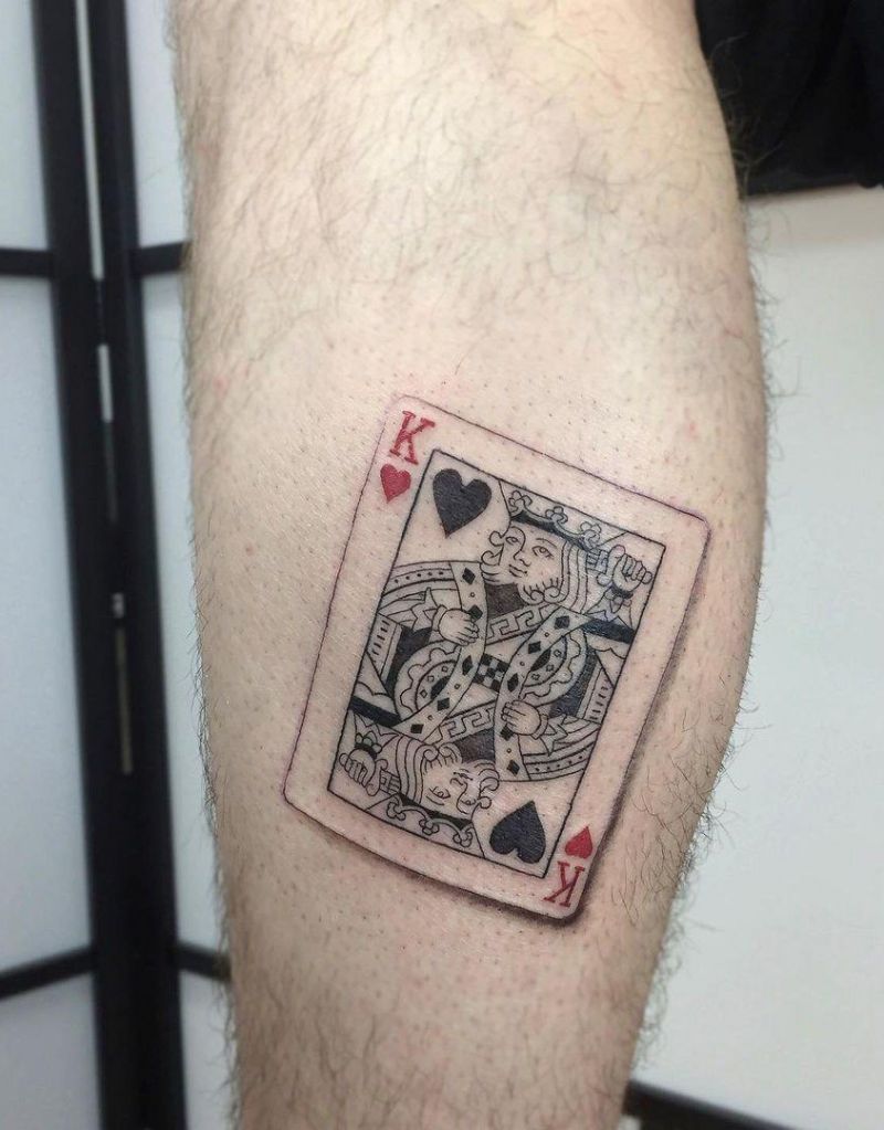 30 Pretty Playing Card Tattoos You Need to Copy