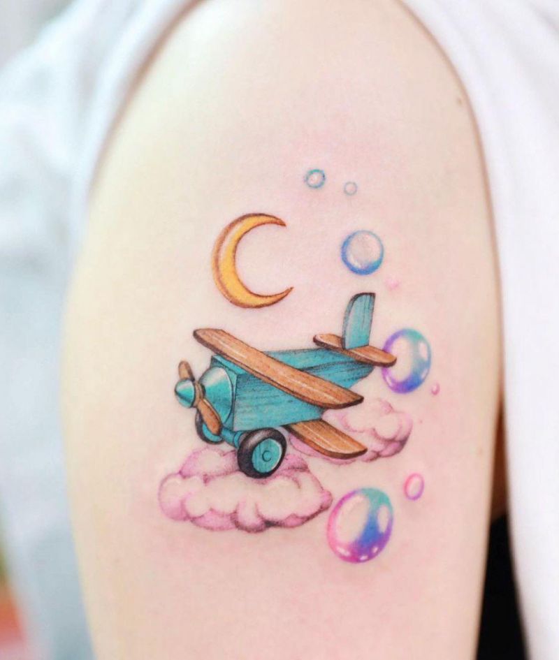 30 Pretty Bubble Tattoos You Will Love