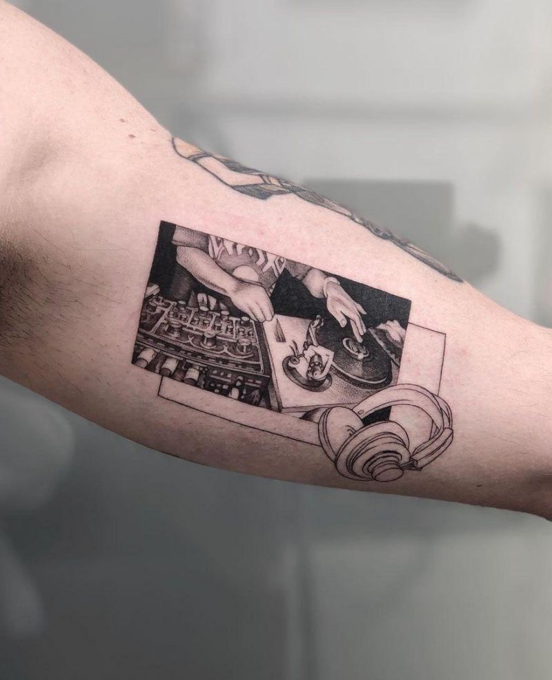 30 Pretty Dj Tattoos You Will Love