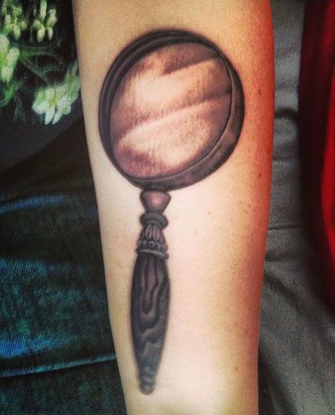 30 Perfect Magnifying Glass Tattoos Make You Attractive