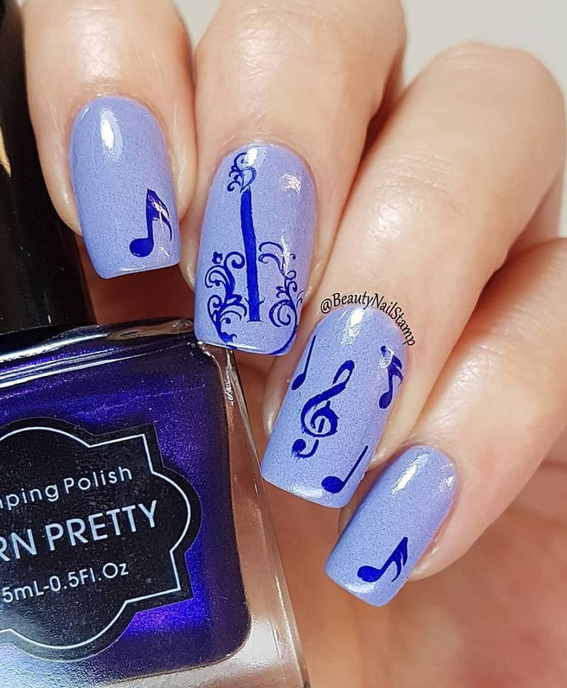 30 Gorgeous Music Nail Art Designs You Must Love