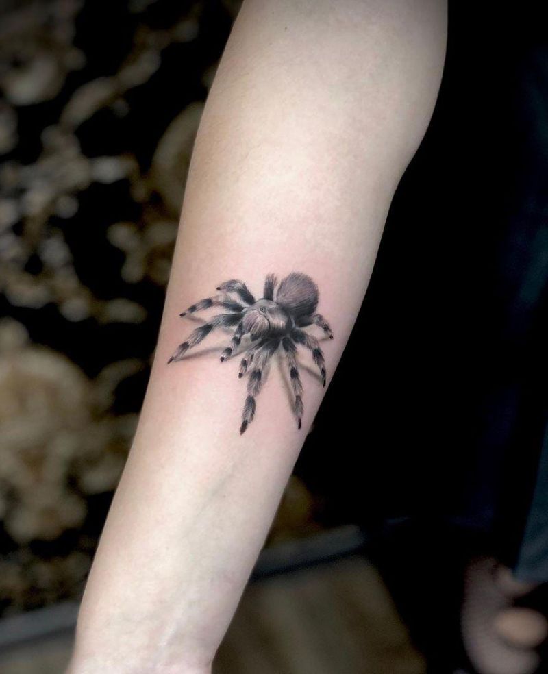 30 Amazing Tarantula Tattoos for inspiration