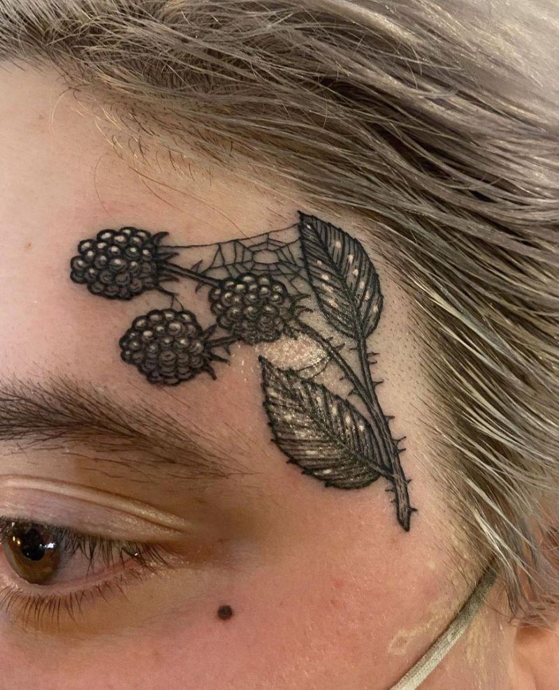 30 Pretty Blackberry Tattoos You Will Like