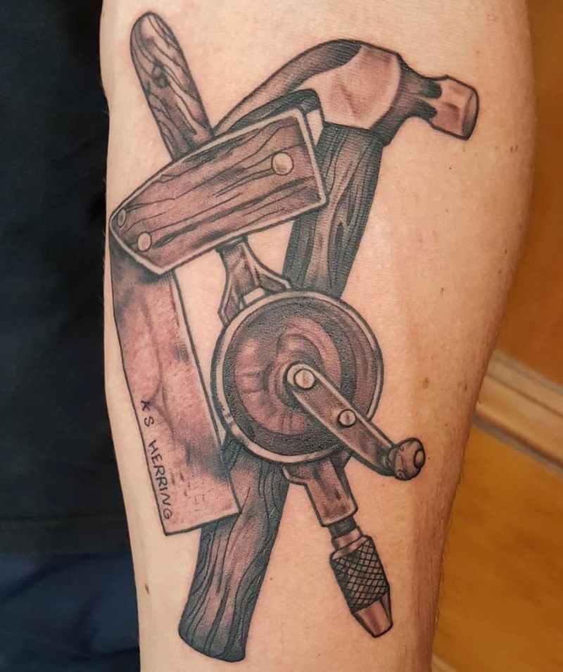 30 Pretty Carpenter Tattoos You Will Love