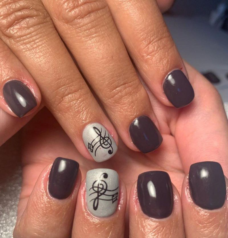 30 Gorgeous Music Nail Art Designs You Must Love