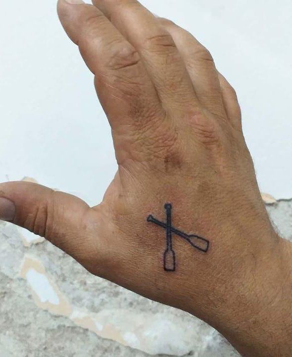 11 Pretty Rowing Tattoos You Will Love