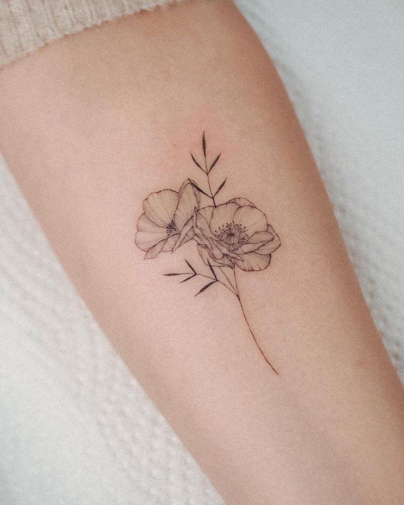 30 Pretty Anemone Tattoos You Must Try