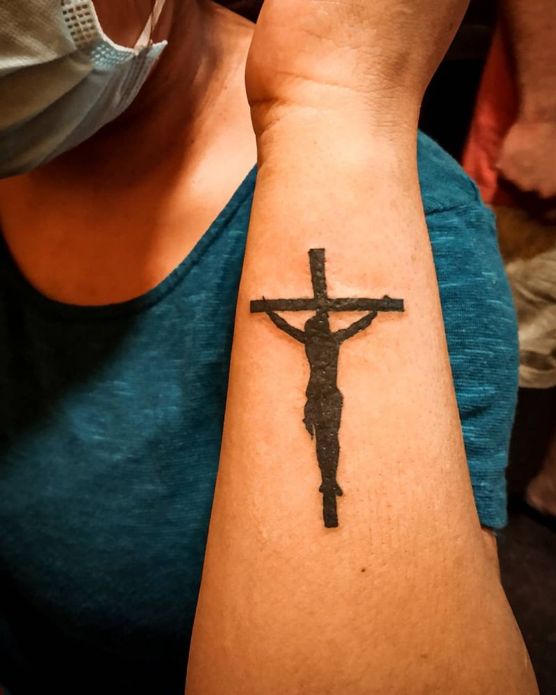 30 Perfect Jesus Cross Tattoos You Must Try