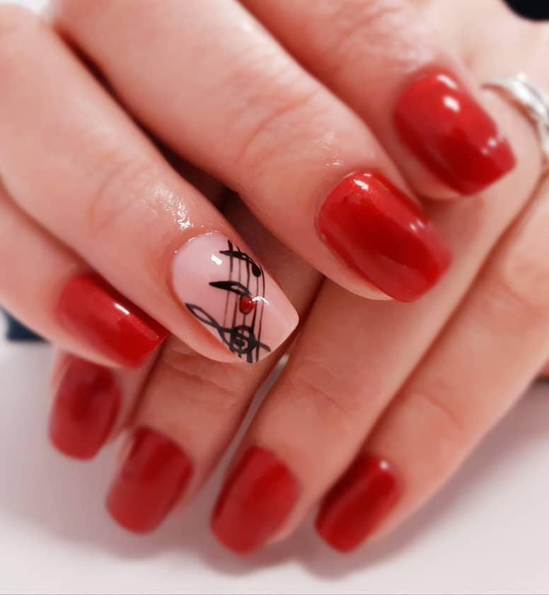 30 Gorgeous Music Nail Art Designs You Must Love