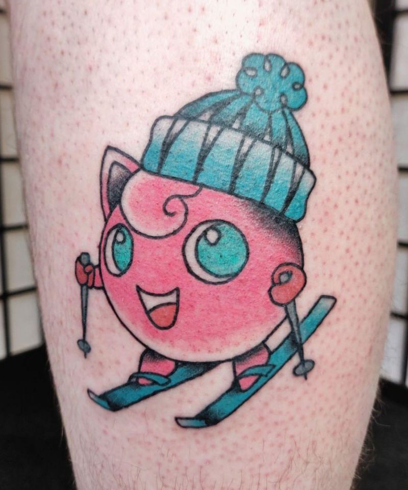 30 Pretty Skiing Tattoos You Must Try