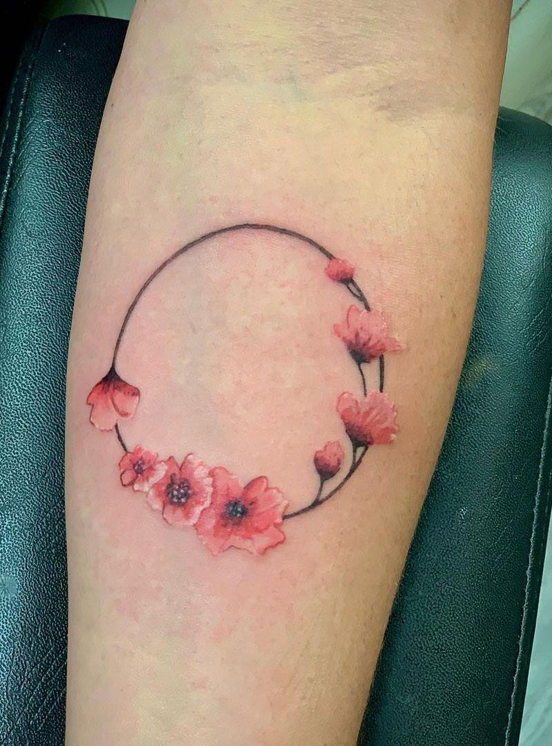 30 Perfect Wreath Tattoos Make You Attractive