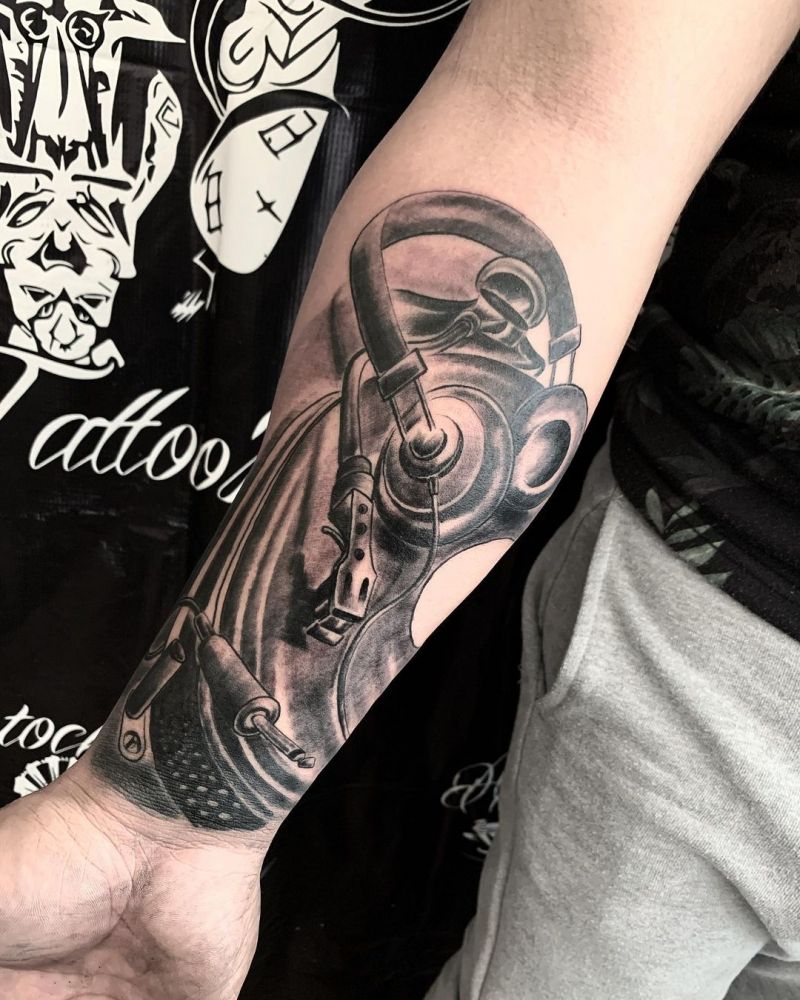 30 Pretty Dj Tattoos You Will Love