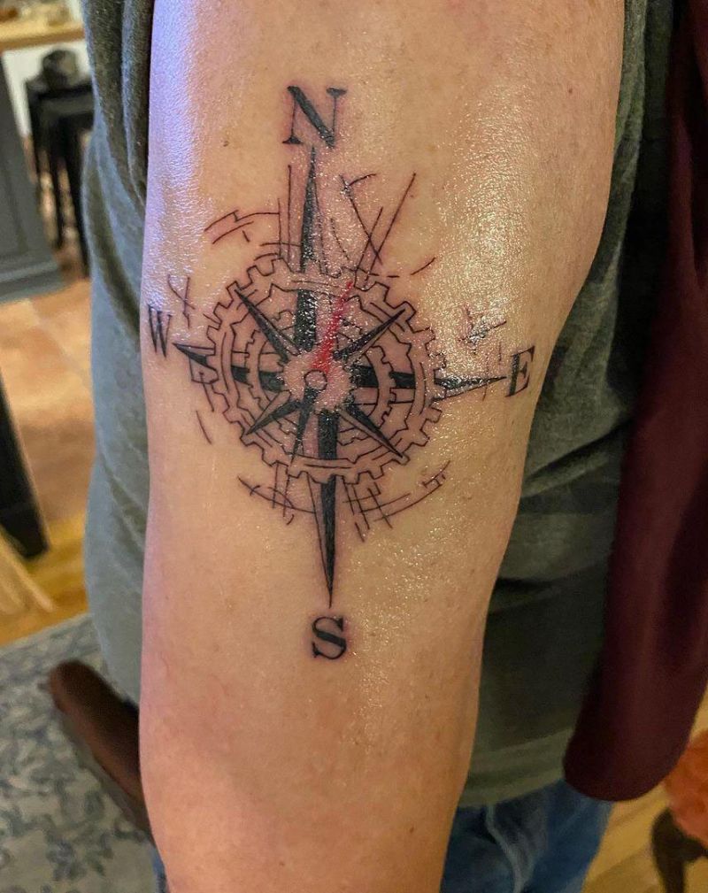 30 Pretty Gear Tattoos You Can Copy