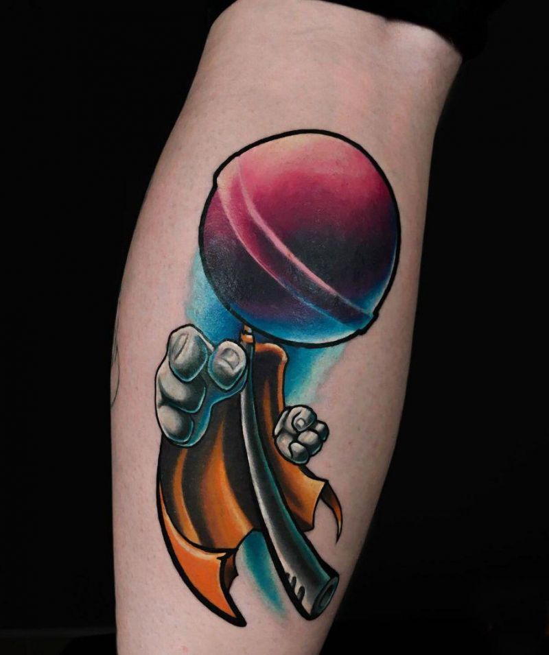 30 Pretty Lollipop Tattoos You Will Love