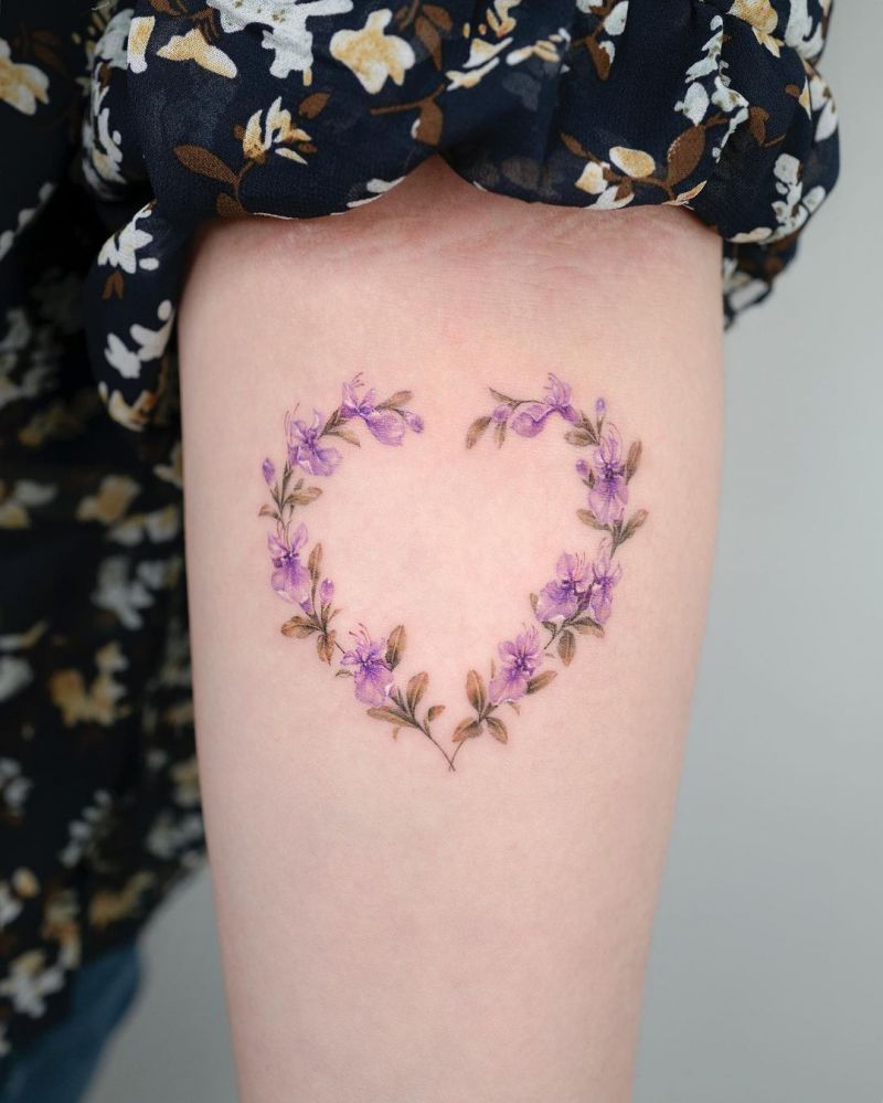 30 Perfect Wreath Tattoos Make You Attractive