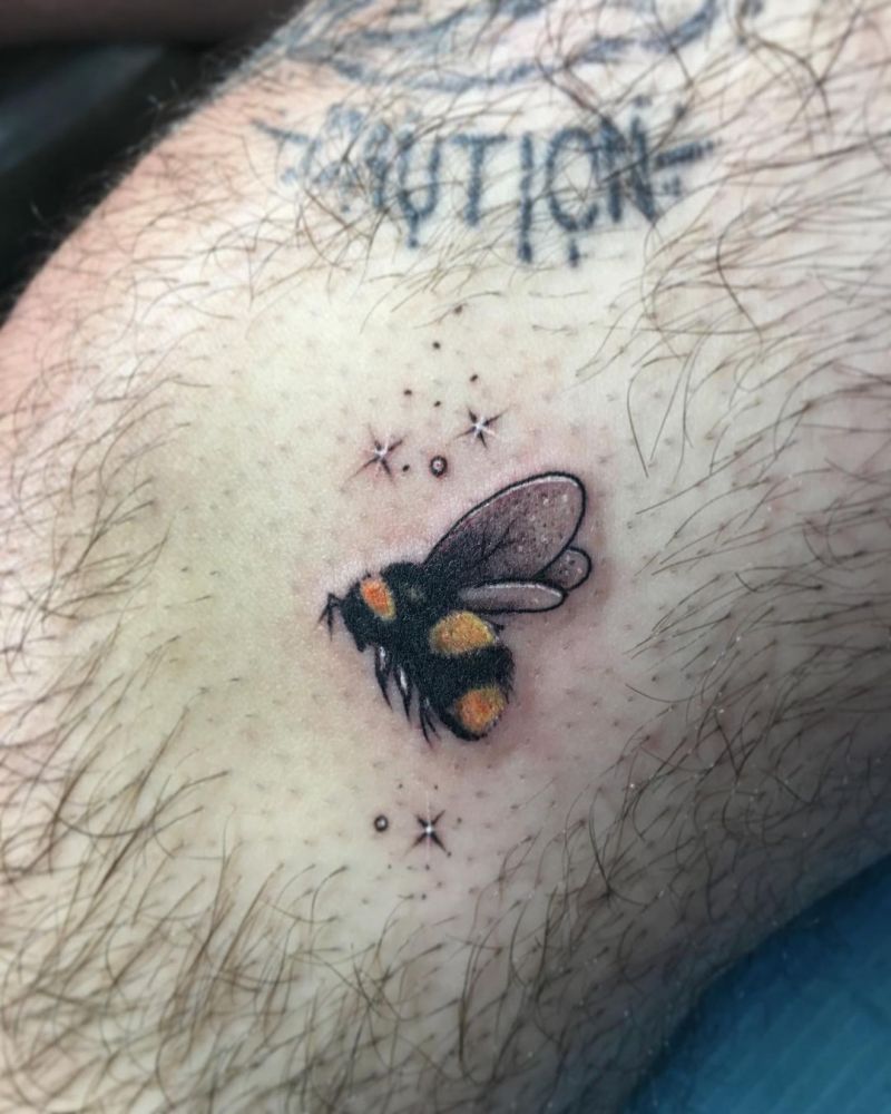 30 Pretty Bumble Bee Tattoos You Can Copy