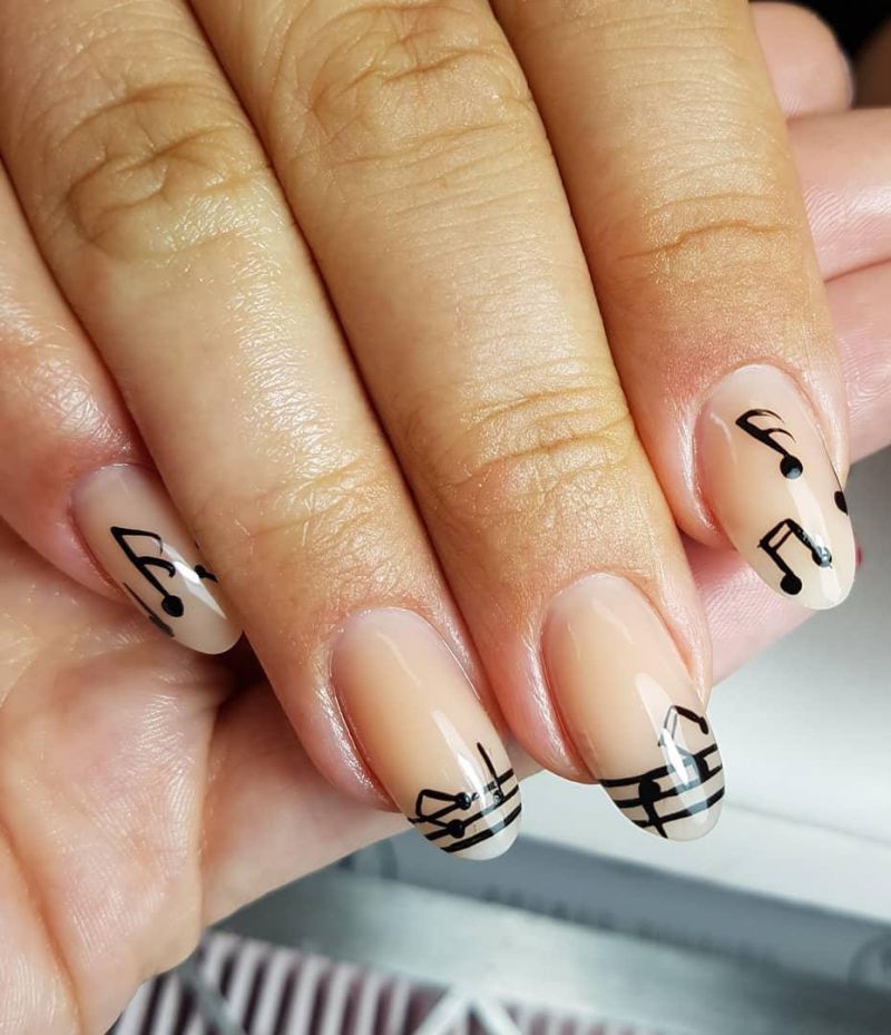 30 Gorgeous Music Nail Art Designs You Must Love