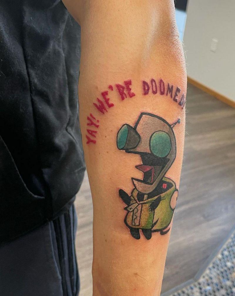 30 Pretty Robot Tattoos You Will Love