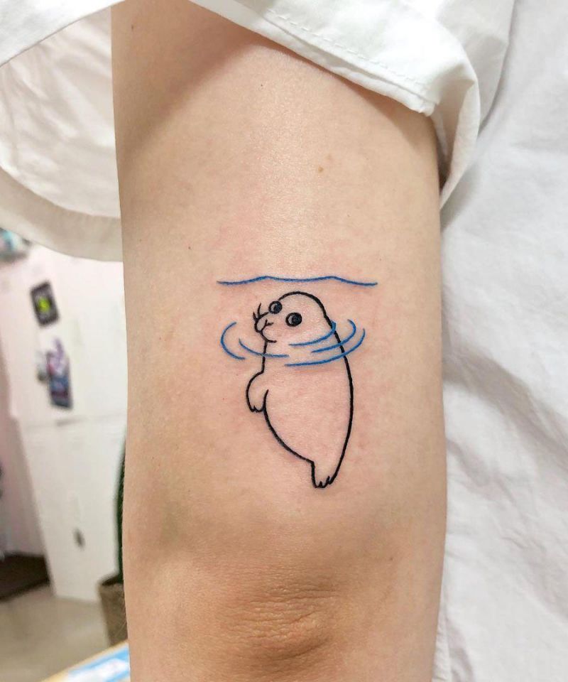 30 Pretty Seal Tattoos You Need to Copy