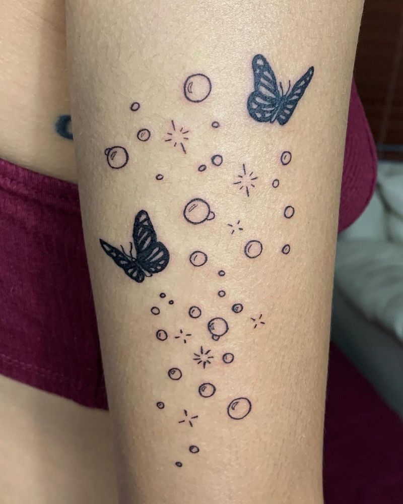 30 Pretty Bubble Tattoos You Will Love