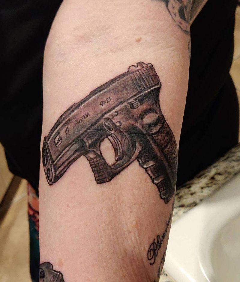30 Pretty Glock Tattoos You Must Try