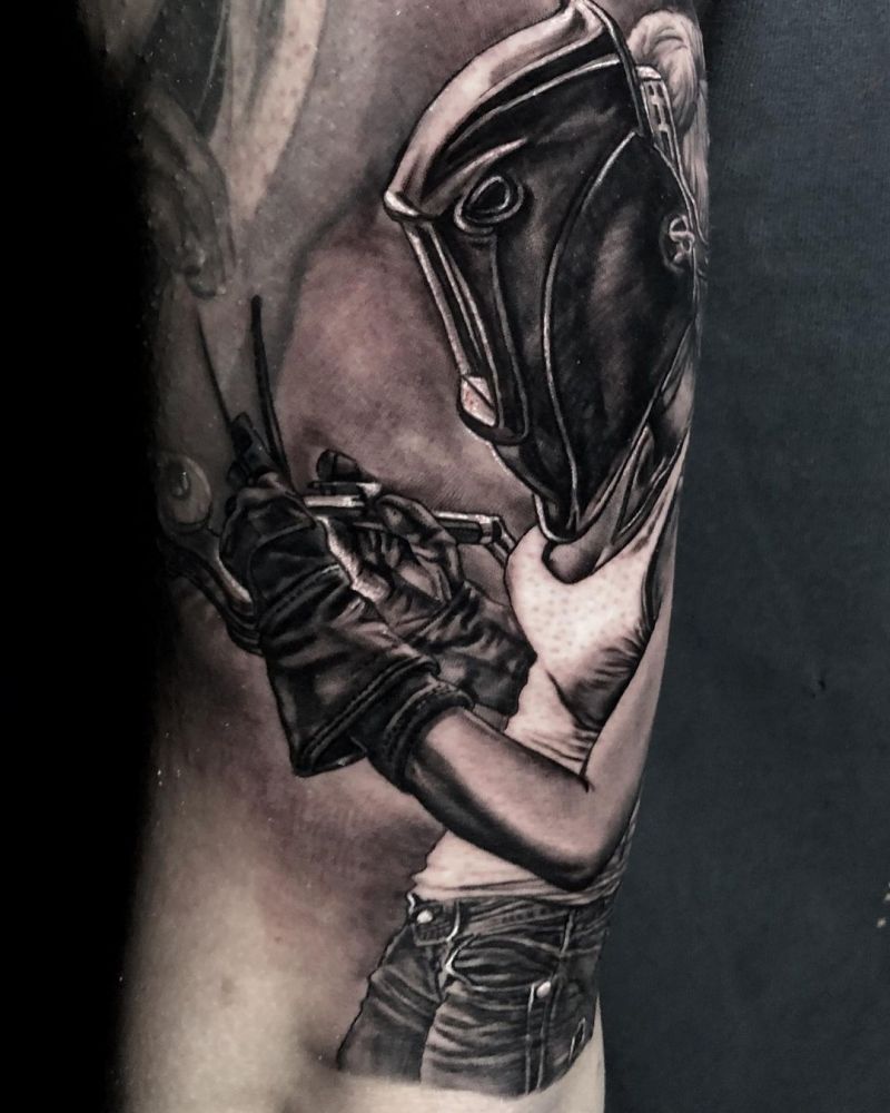 30 Pretty Welding Tattoos For Inspiration