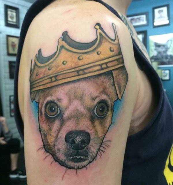 30 Cute Dog Tattoos You Can Copy