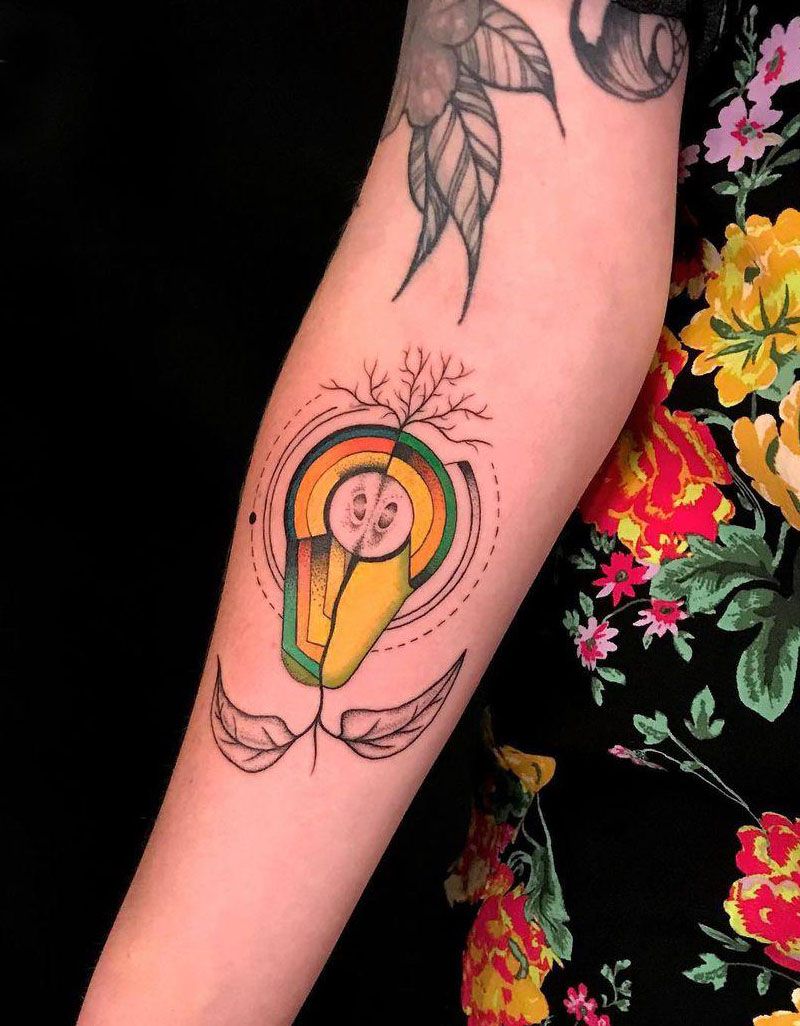 30 Pretty Pear Tattoos You Must Love