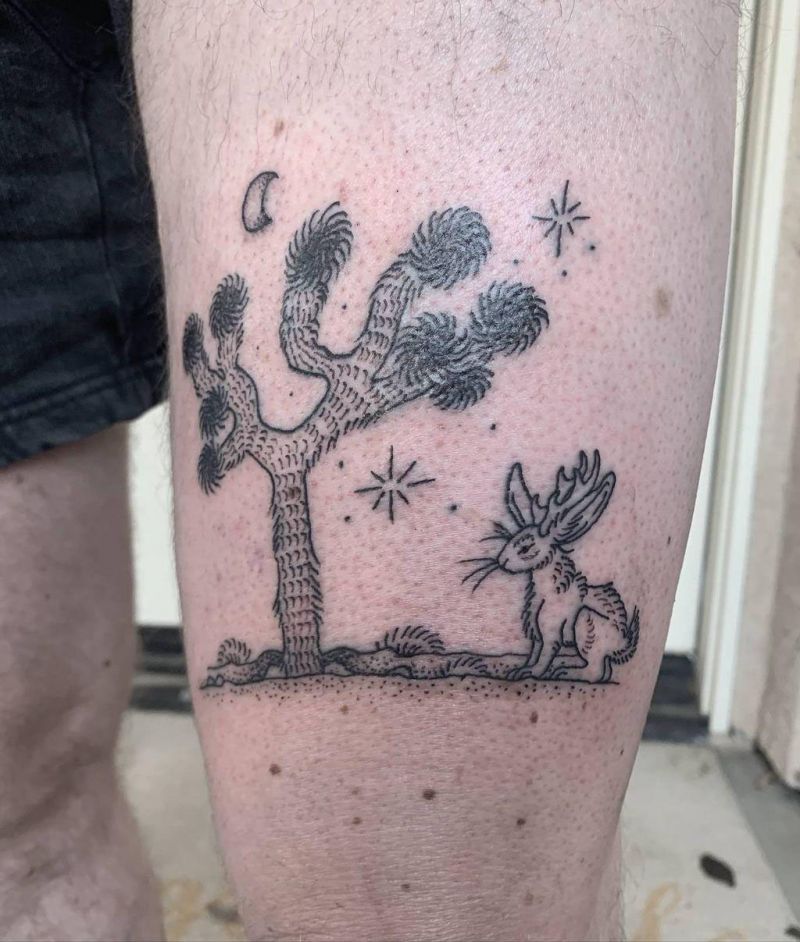 30 Pretty Joshua Tree Tattoos You Must Love