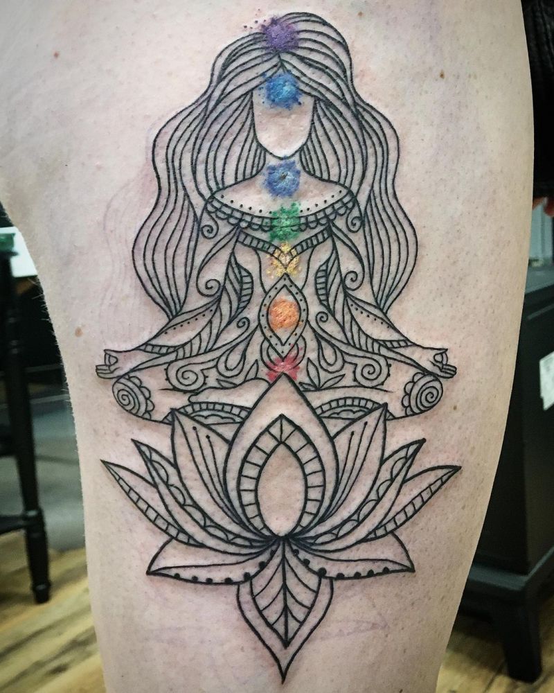 30 Pretty Chakra Tattoos You Need to Copy