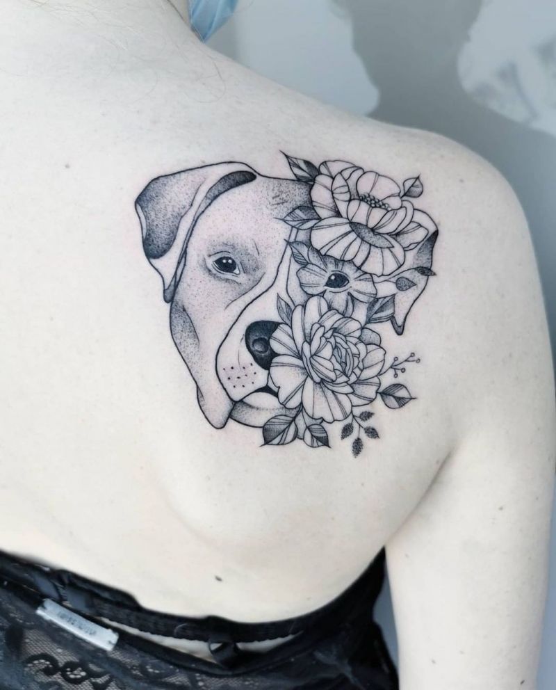 30 Cute Dog Tattoos You Can Copy