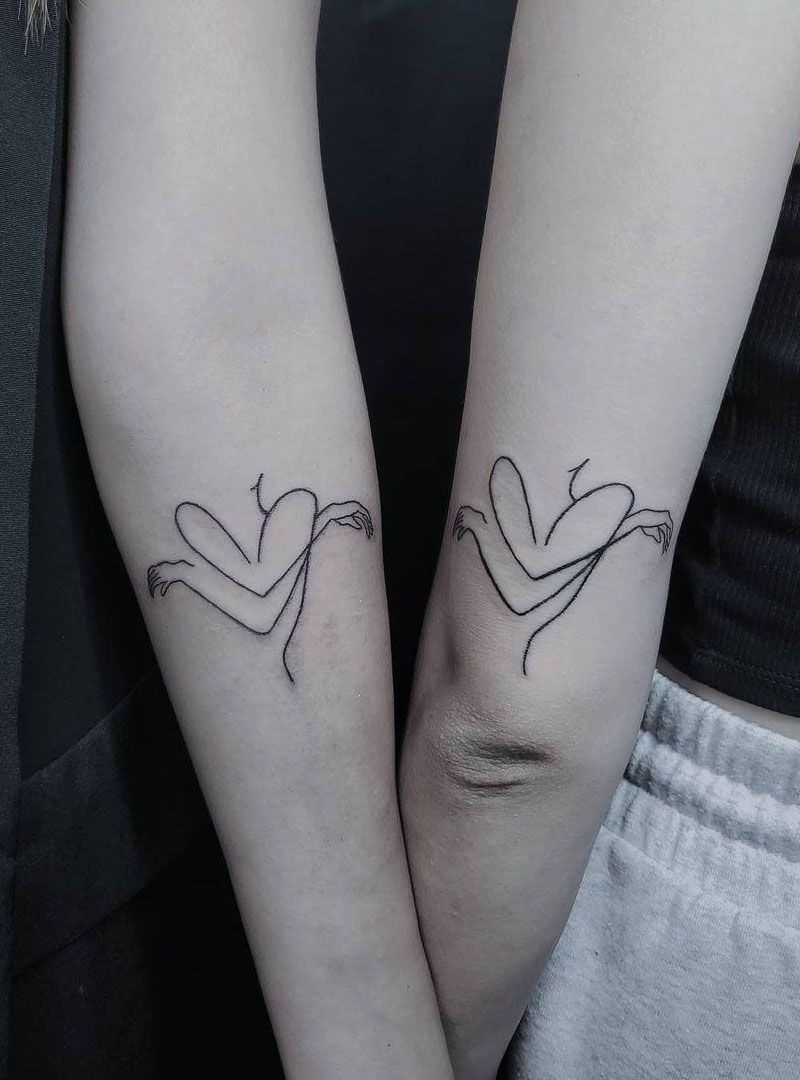 30 Pretty Friendship Tattoos to Inspire You