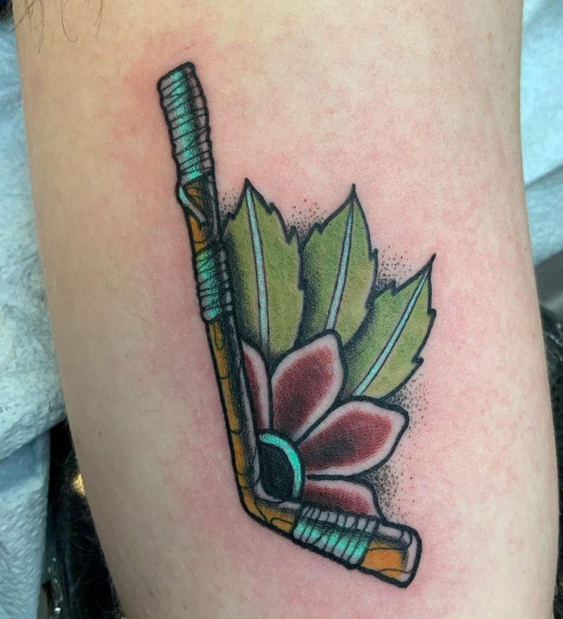 30 Unique Hockey Tattoos You Must Love