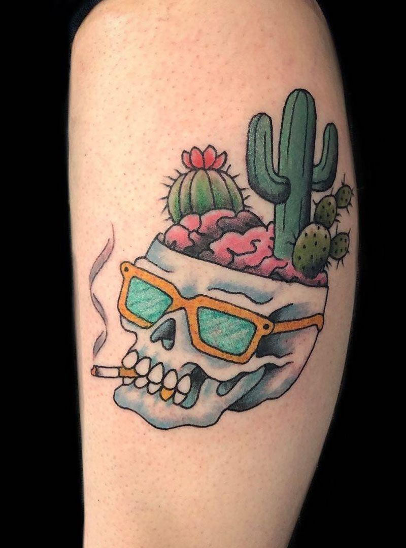 30 Pretty Saguaro Tattoos You Will Love