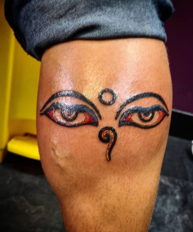 30 Pretty Buddha Eyes Tattoos You Will Love