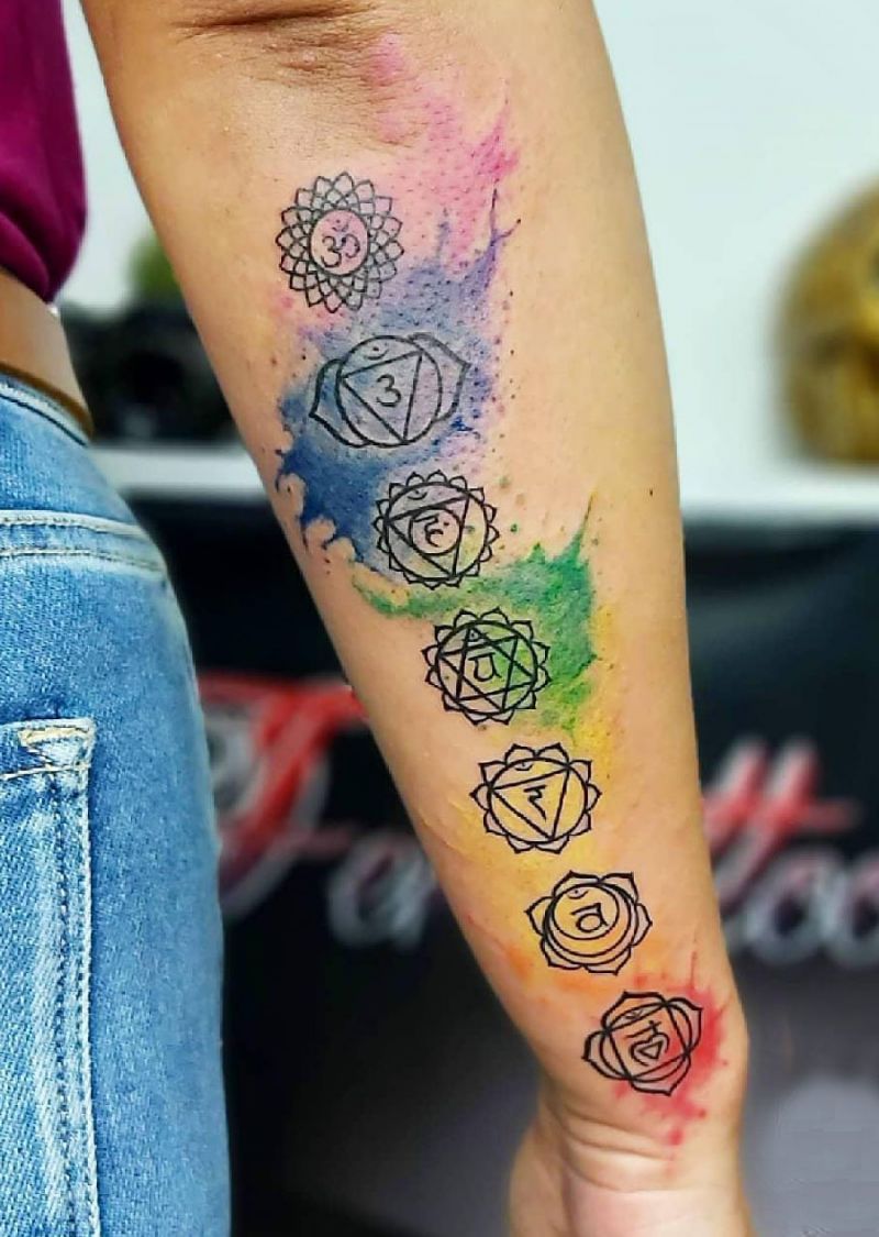 30 Pretty Chakra Tattoos You Need to Copy