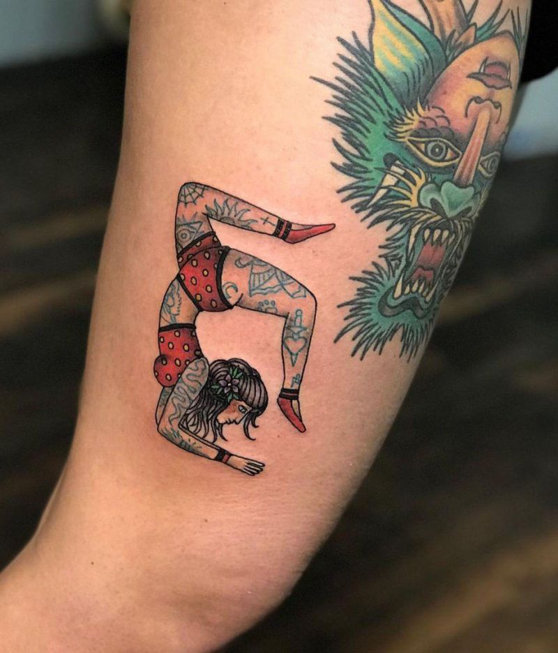 30 Creative Gymnast Tattoos for Your Inspiration