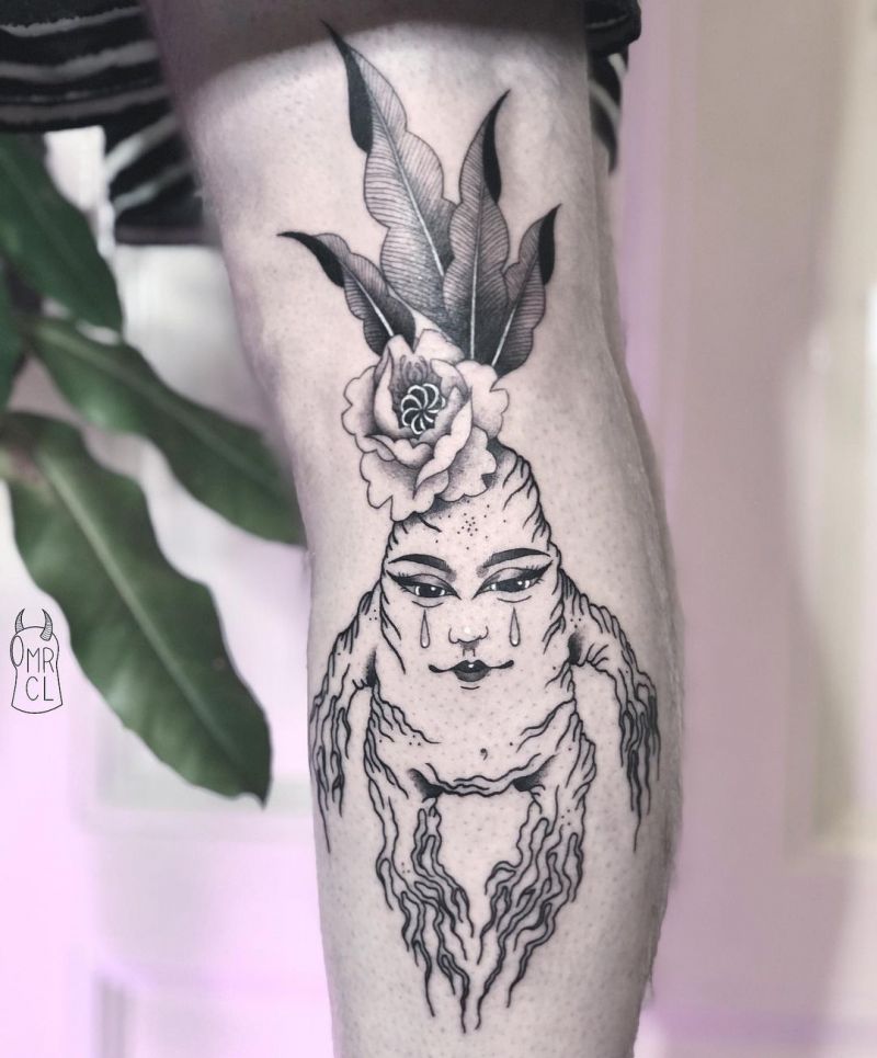 30 Pretty Mandrake Tattoos You Will Love