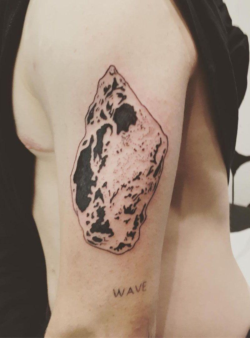 30 Elegant Stone Tattoos for Your Inspiration