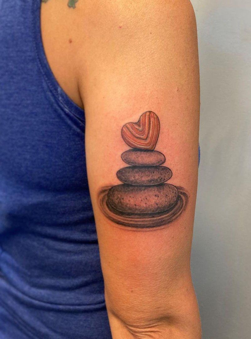 30 Unique Cairn Tattoos for Your Inspiration