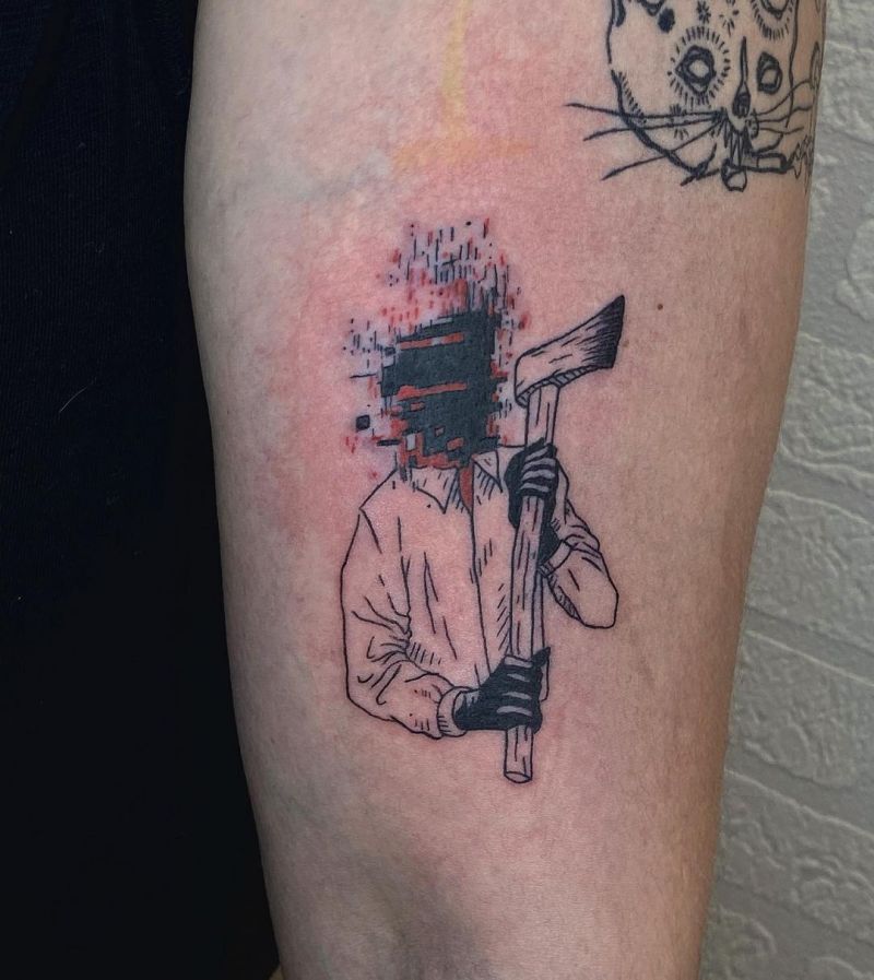 30 Great Glitch Tattoos You Can Copy